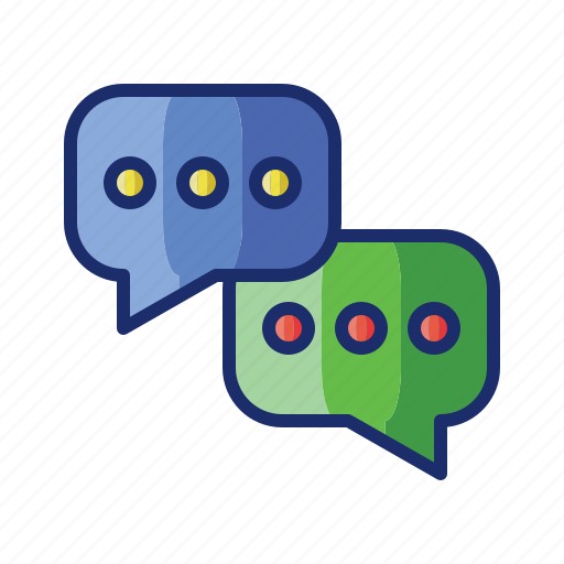 Bubbles, chat, message icon - Download on Iconfinder