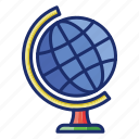 earth, globe, world