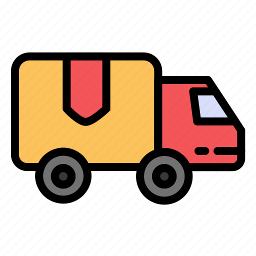 Delivery, transport, car, truck, package, shipping, transportation icon - Download on Iconfinder