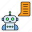 artificial intelligence, bot, chatbot, robot 
