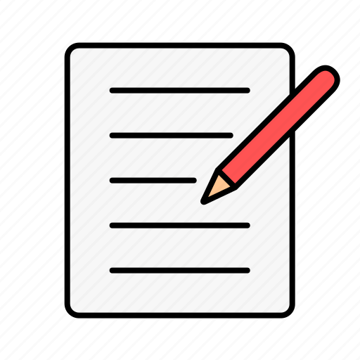 Document, edit, write, writing icon - Download on Iconfinder
