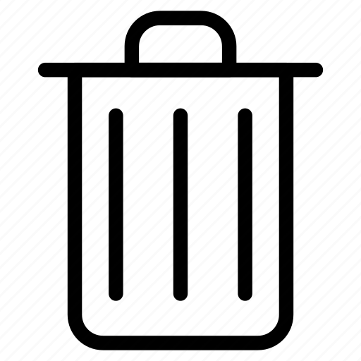 Bin, delete, recycle, remove, trash, web icon - Download on Iconfinder