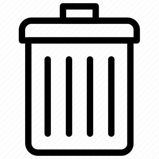 Bin, delete, garbage, recycle, remove, trash icon icon - Download on Iconfinder