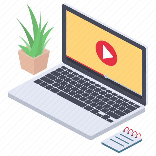 Modern education, online training video, video guide, video lesson, video tutorial icon - Download on Iconfinder