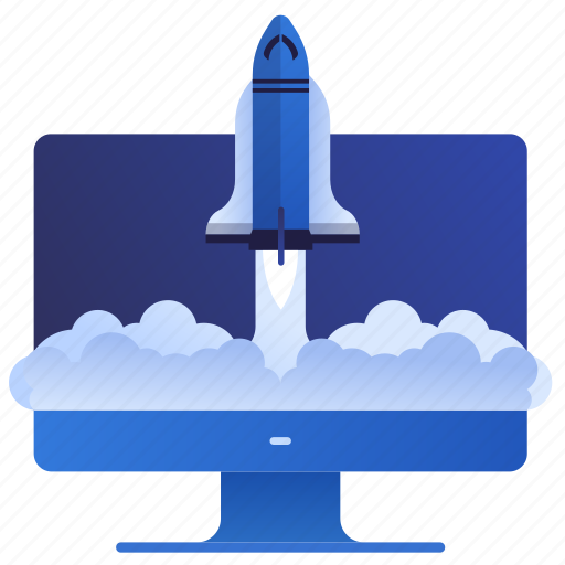 Begin, launch, launching, online, start, startup, website icon - Download on Iconfinder