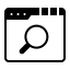 search, magnifying, glass, loupe, find, web, website, browser, webpage 