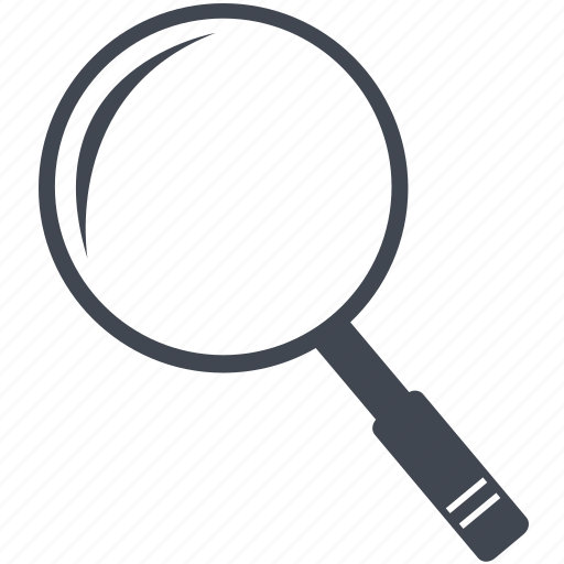 Search, zoom, find, magnifying glass icon - Download on Iconfinder