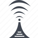 communication, signal, wave, connection, wifi, network, antenna