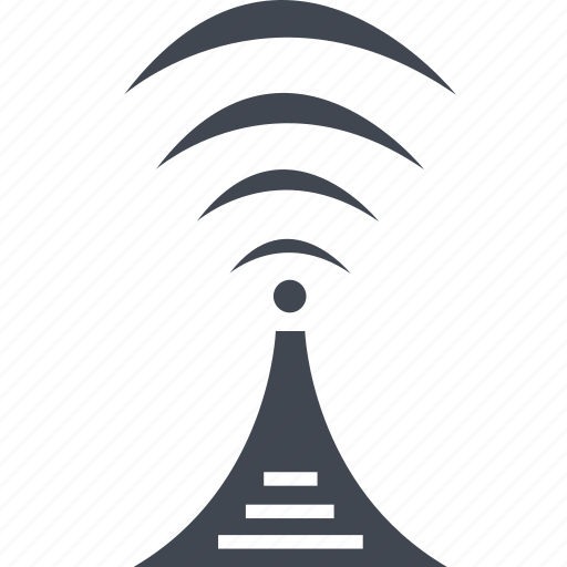 Communication, signal, wave, connection, wifi, network, antenna icon - Download on Iconfinder