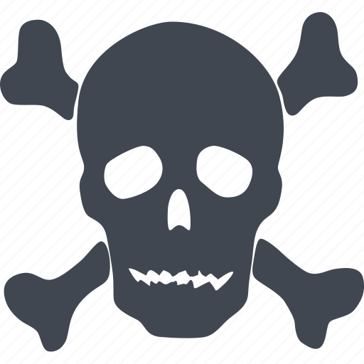 Dangerous, skull, danger, attention, alert, warning, caution icon - Download on Iconfinder