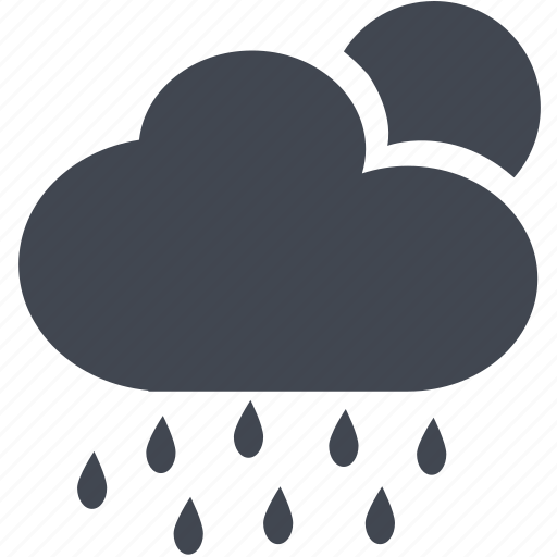 Sun, rain, cloud, cloudy, weather icon - Download on Iconfinder