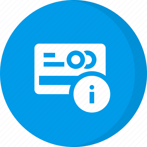 Credit card, finance, info, information icon - Download on Iconfinder