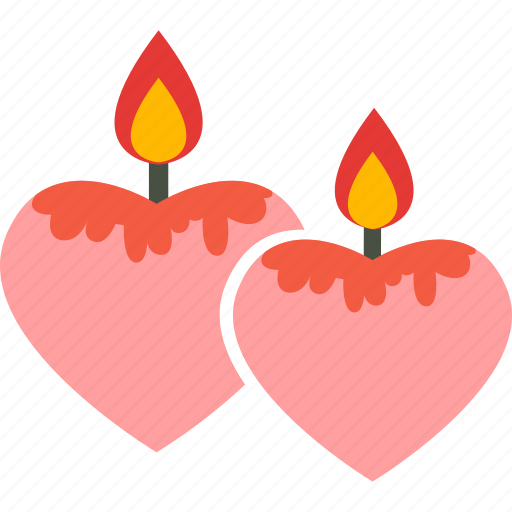 Wedding, candle, favourite, heart, love, romantic icon - Download on Iconfinder