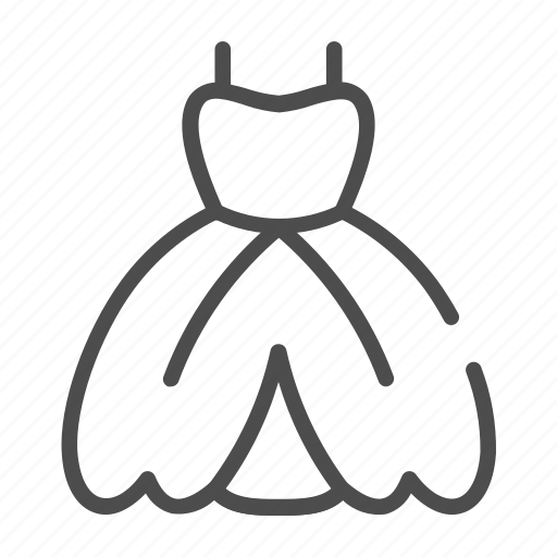 Clothes, clothing, dress, fashion, heart, wedding icon - Download on Iconfinder