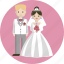 ceremony, groom, love, bride, marriage, wedding 