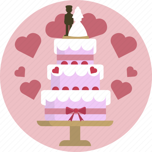 Food, cake, groom, love, bride, wedding icon - Download on Iconfinder