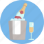 celebration, happy, champagne, drink, wedding 
