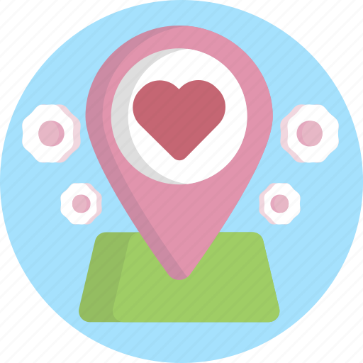 Wedding, love, location, marriage icon - Download on Iconfinder