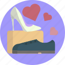 shoes, groom, heels, love, bride, wedding