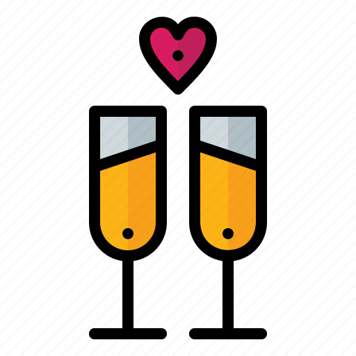 Cheers, cocktail, love, marriage, wedding icon - Download on Iconfinder