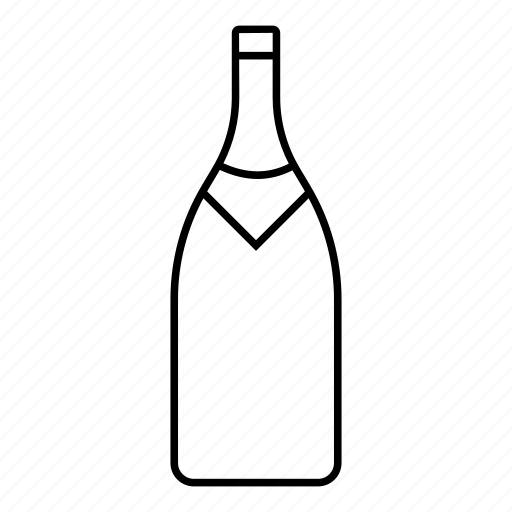 Bottle, champagne, drink, love, party, reception, wedding icon - Download on Iconfinder