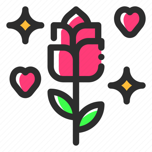 Wedding, marriage, love, rose, flowers icon - Download on Iconfinder