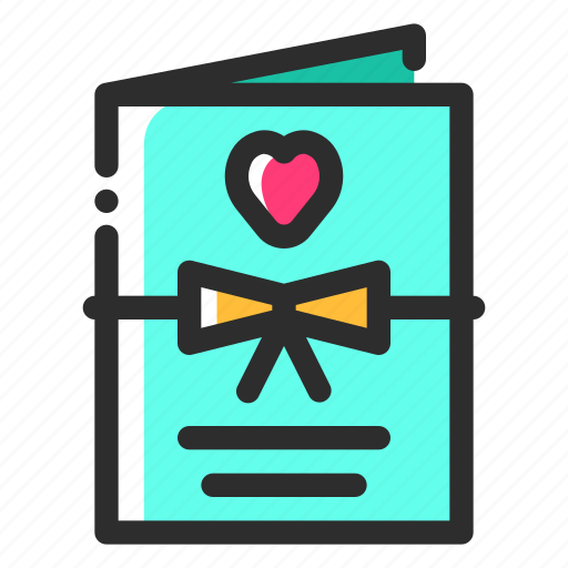 Wedding, marriage, love, card, invitation icon - Download on Iconfinder