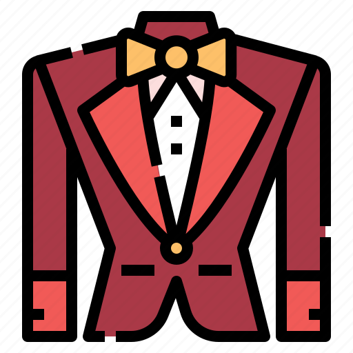 Tuxedo, garment, groom, dresscode, suit icon - Download on Iconfinder