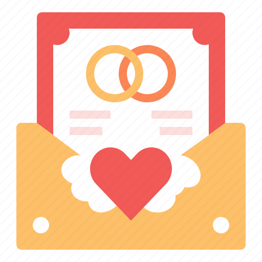 Invitation, card, wedding, letter, mail icon - Download on Iconfinder