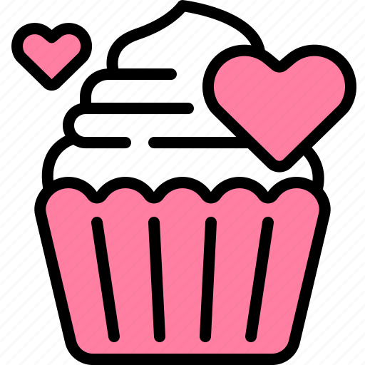 Muffin, muffins, cupcake, cupcakes, fast, food, baked icon - Download on Iconfinder