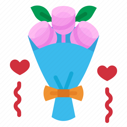 Bouquet, flower, wedding, love, botanical, blossom icon - Download on Iconfinder