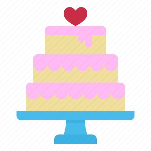 Cake, wedding, love, bakery, sweet, food icon - Download on Iconfinder