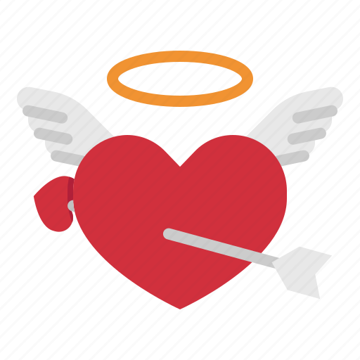 Heart, love, wedding, married, cupid, arrow icon - Download on Iconfinder