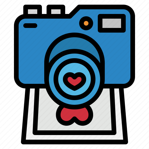 Camera, photo, love, wedding, heart, romantic icon - Download on Iconfinder