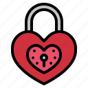 lock, heart, love, wedding, valentine, romantic
