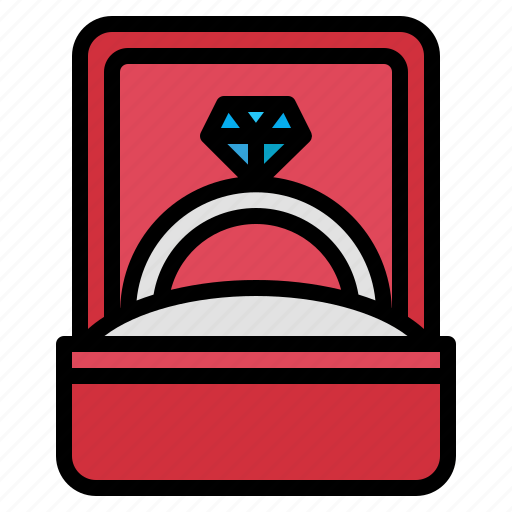Ring, diamond, love, wedding, married, jewelry icon - Download on Iconfinder