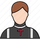 pastor, priest, christian, avatar, man, father, religion, religious, church
