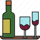 wine, drink, alcohol, glass, beverage, bottle, champagne, party, celebration