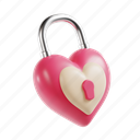 love, heart, lock, valentine, romantic, protection 