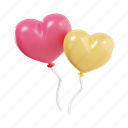 wedding, balloon, love, party, balloons, heart 