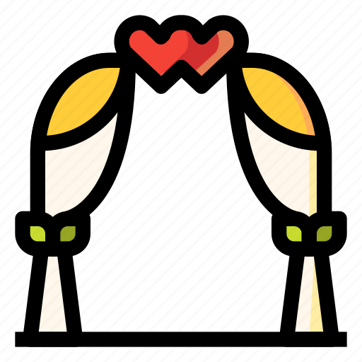 Arch, love, romance, wedding icon - Download on Iconfinder