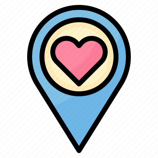 Location, love, married, navigation, wedding icon - Download on Iconfinder