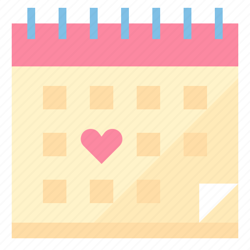 Calendar, love, married, wedding icon - Download on Iconfinder