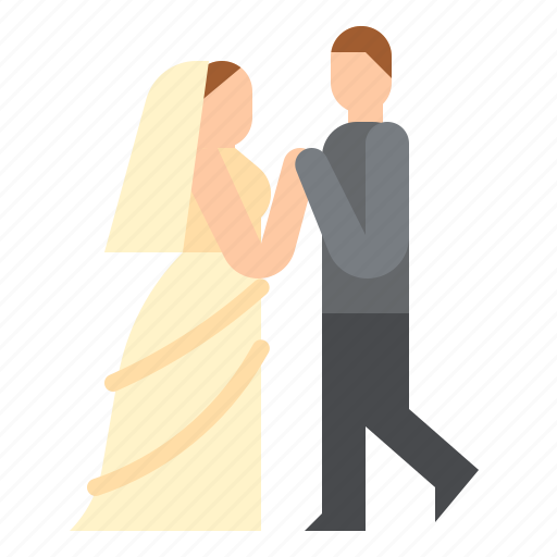 Bride, dancing, groom, wedding icon - Download on Iconfinder
