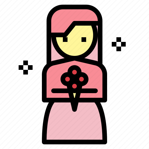 Beautiful, bride, people, wedding, woman icon - Download on Iconfinder