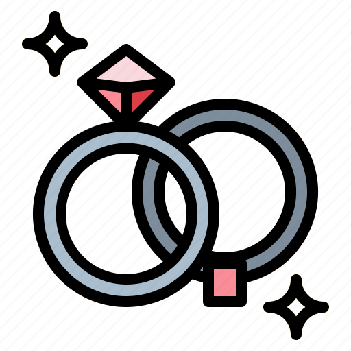 Diamond, engagement, rings, wedding icon - Download on Iconfinder