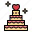 cake, day, dessert, sweet, wedding 