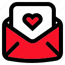 email, love, mail, heart, message