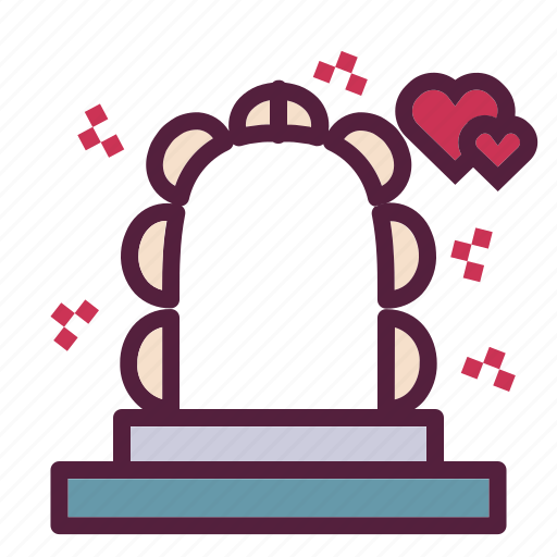 Love, marriage, wedding, wedding arch icon - Download on Iconfinder