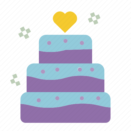 Cake, dating, love, love cake, valentine, wedding icon - Download on Iconfinder